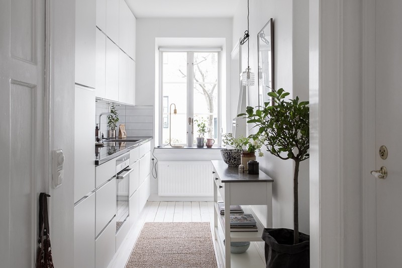 Интерьер студии в скандинавском стиле