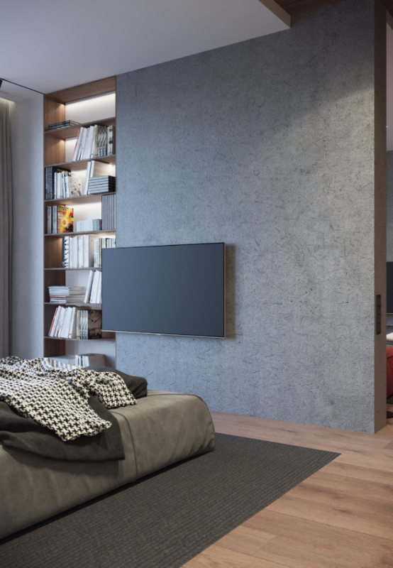 Использование традиционной восточной красной и черной гаммы в сочетании с прохладным серым Использование традиционной восточной красной и черной гаммы в сочетании с прохладным серым