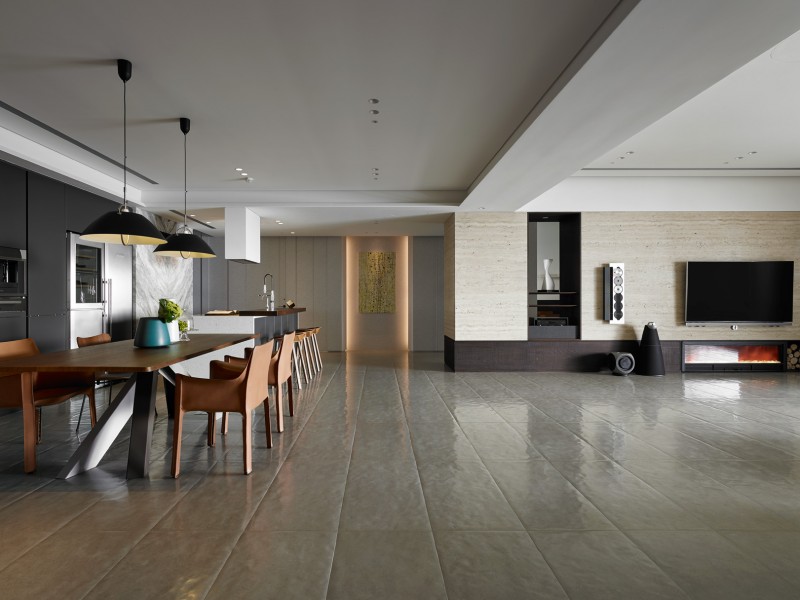 Просторный пентхаус в Тайбэе Просторный пентхаус в Тайбэе