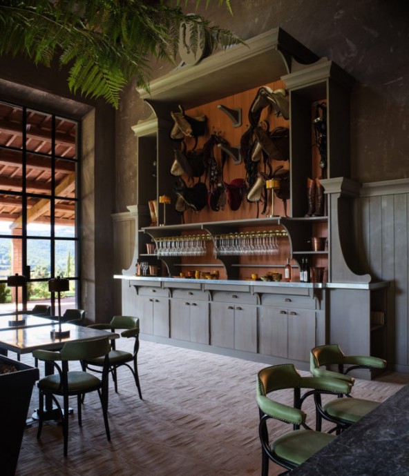 Ресторан Ristorante Alle Scuderie в старинном тосканском поместье