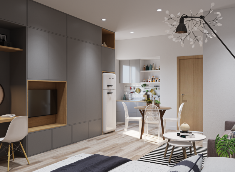 Уютная квартира-студия