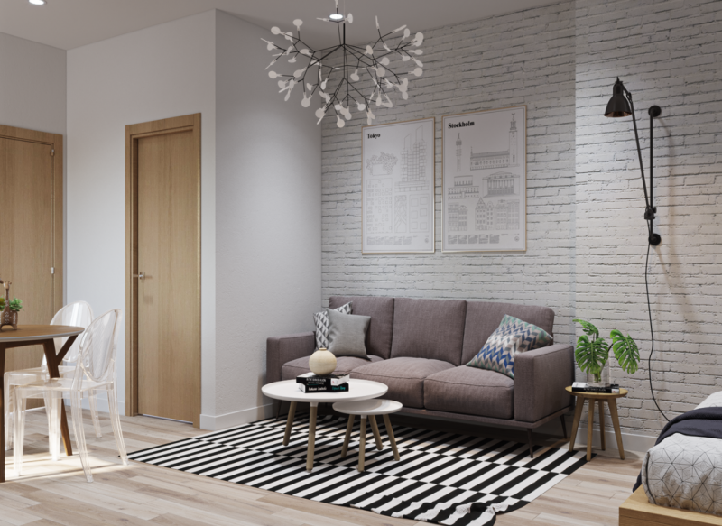 Уютная квартира-студия