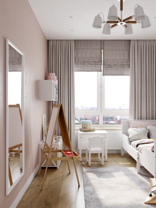 Апартаменты, оформленные в светлых тонах