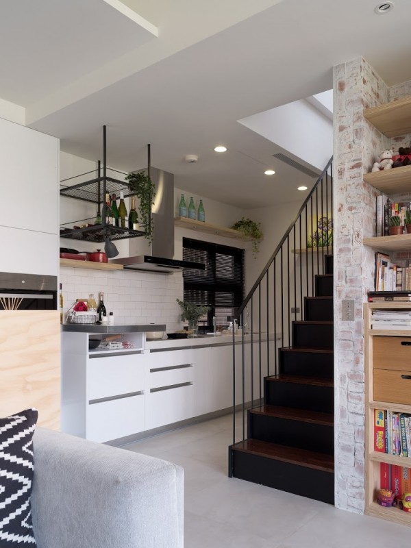 Двухуровневые апартаменты в Тайбэе