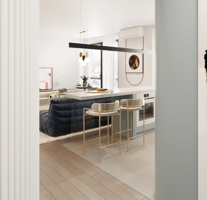 Функциональный и изящный интерьер