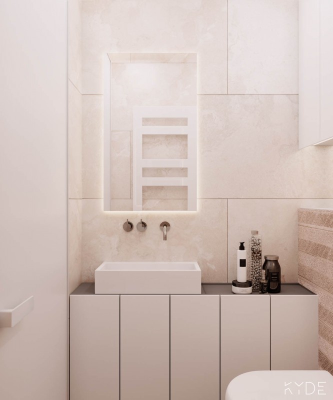 Интерьер квартиры с элементами скандинавского стиля