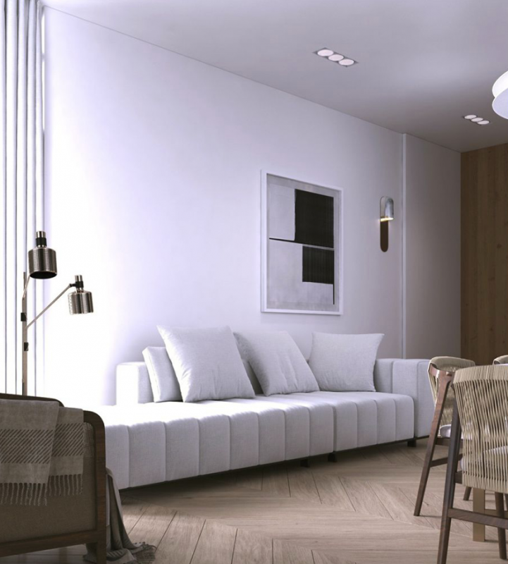 Проект просторных апартаментов в Киеве