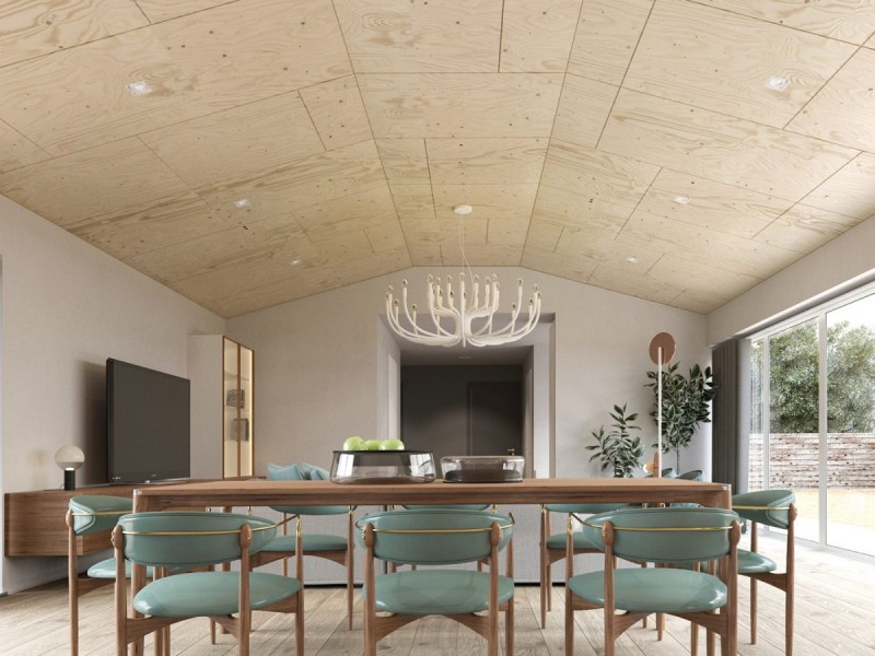 Со вкусом оформленный загородный дом