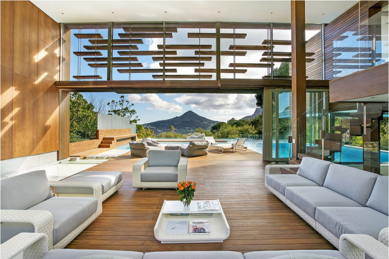 Тропический модернизм в Хаут-Бей, ЮАР Тропический модернизм в Хаут-Бей, ЮАР