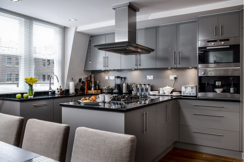 Изысканный интерьер пентхауса в Лондоне Изысканный интерьер пентхауса в Лондоне