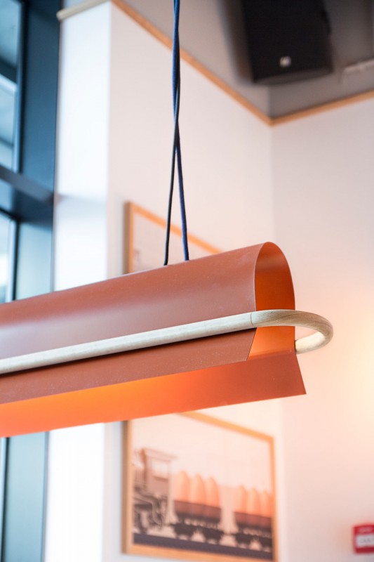 Яркое уютное кафе в Сопоте, Польша