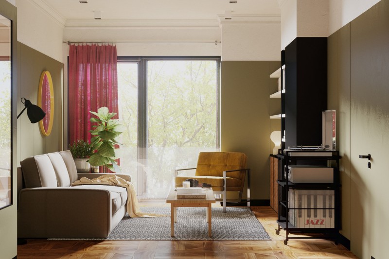 Проект гостиной Проект гостиной