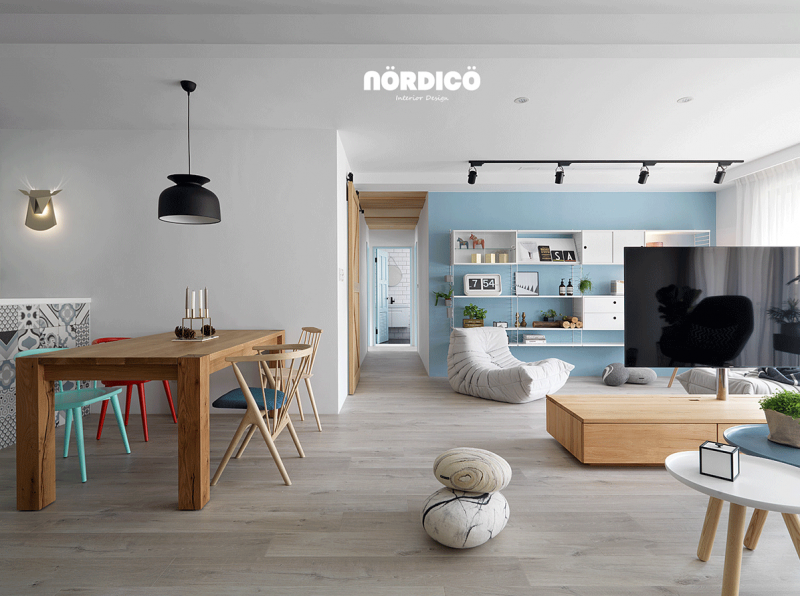 Светлая просторная квартира в Тайбэе, Китай Светлая просторная квартира в Тайбэе, Китай