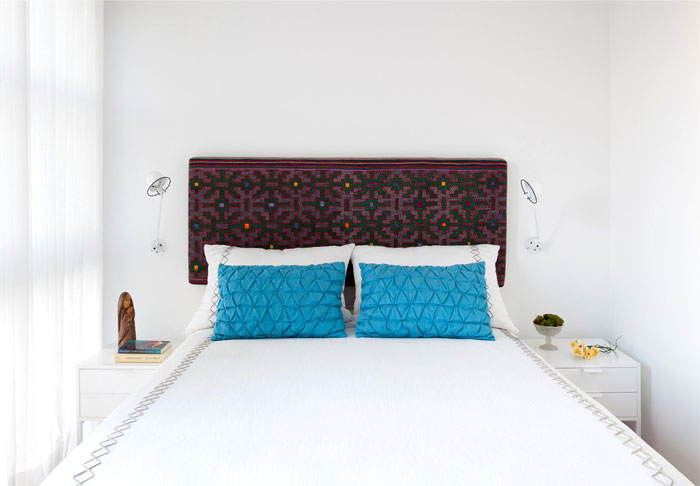 Красочный интерьер с этническими мотивами в бразильских апартаментах Красочный интерьер с этническими мотивами в бразильских апартаментах