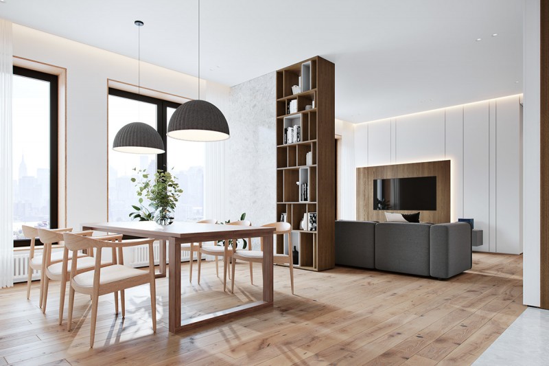 Квартира в минималистском стиле