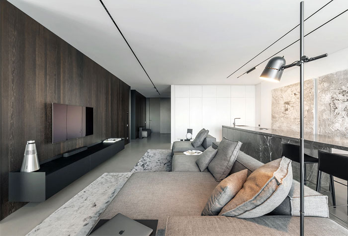 Апартаменты в стиле "минимализм"