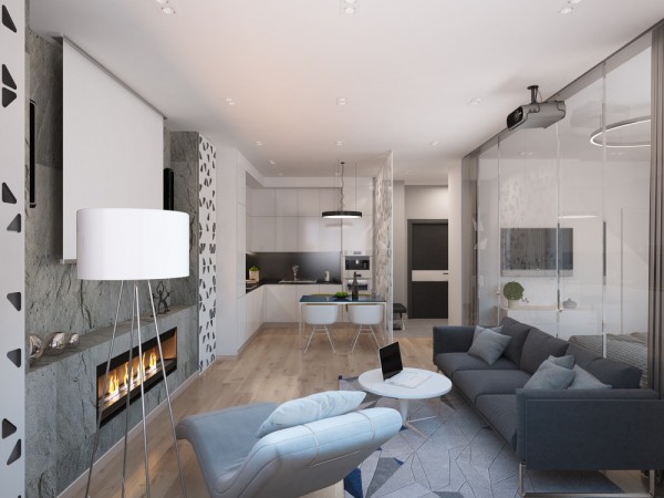 Больше света: "воздушные" перегородки для зонирования