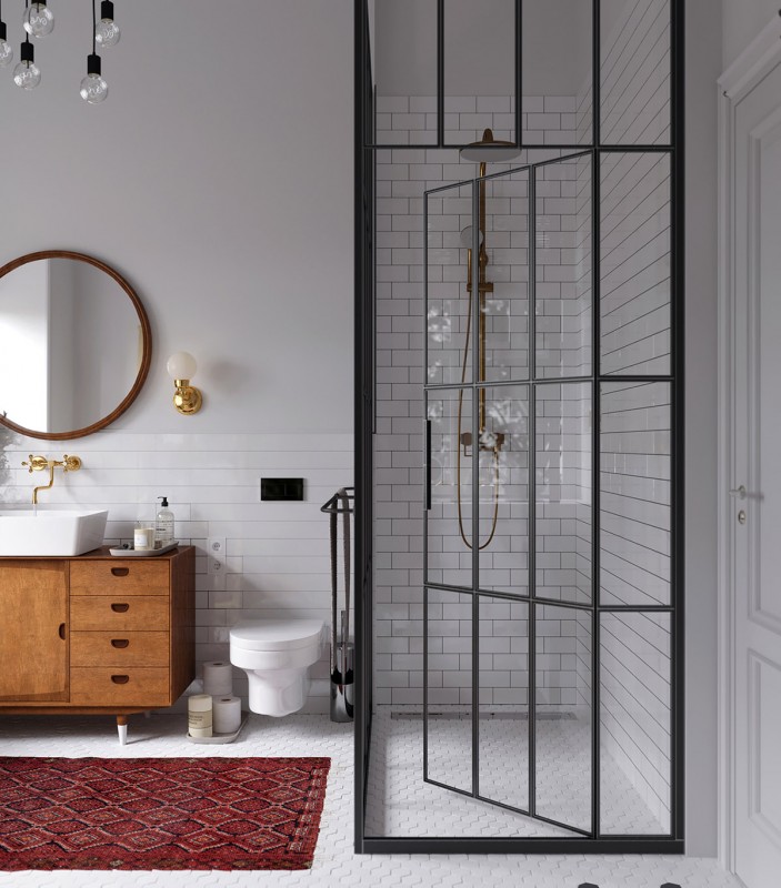 Эклектичный интерьер в скандинавском стиле