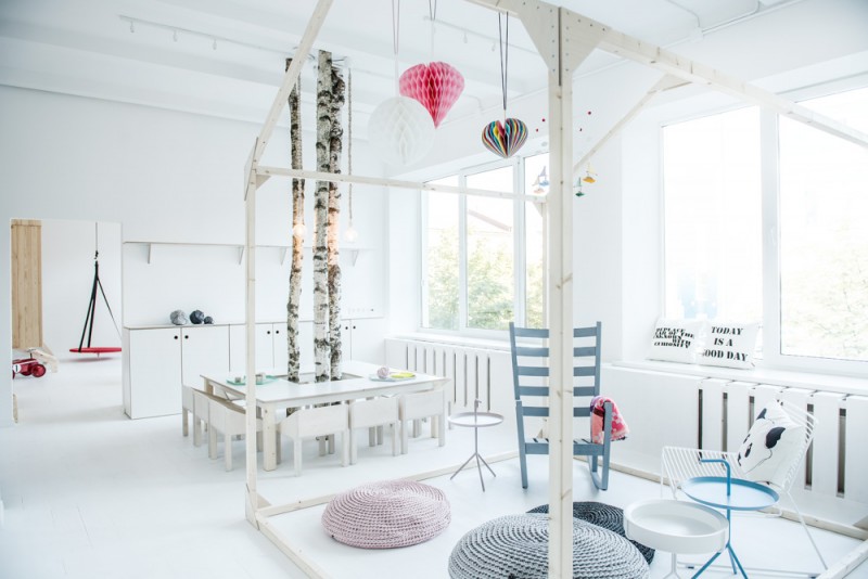 Игровая комната в частном детском саду в Вильнюсе