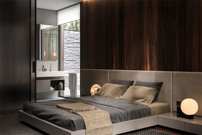 Интерьер дома в лесу под Киевом