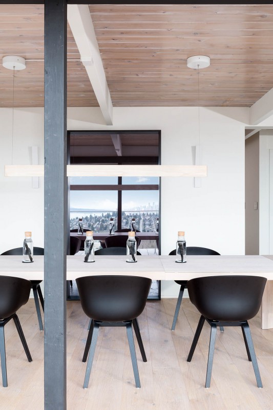 Интерьер особняка в Ванкувере, Канада