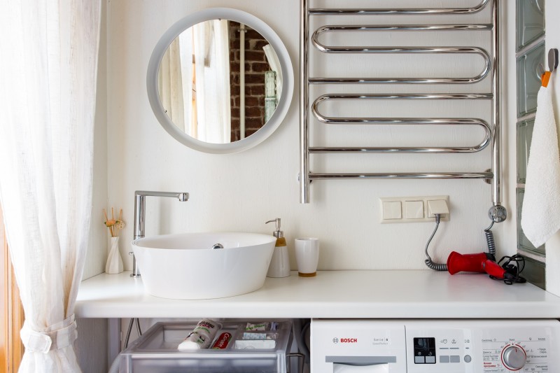 Интерьер уютной стильной мансарды