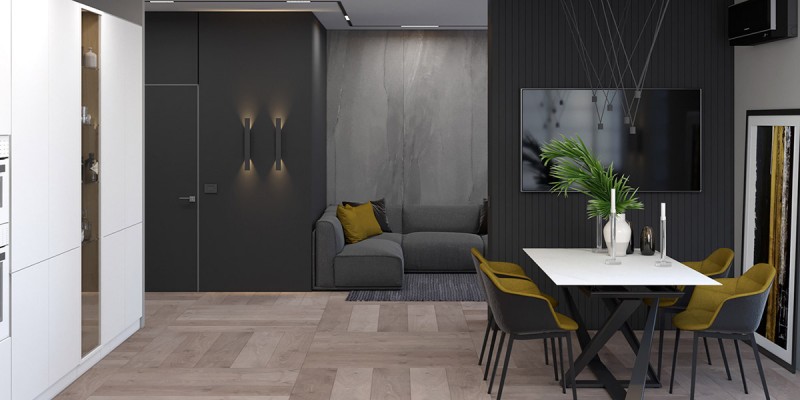 Изящный дом с вертикальными садами и уникальной системой освещения