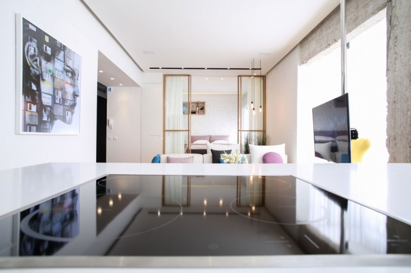 Минималистский интерьер квартиры в Тель-Авиве Минималистский интерьер квартиры в Тель-Авиве