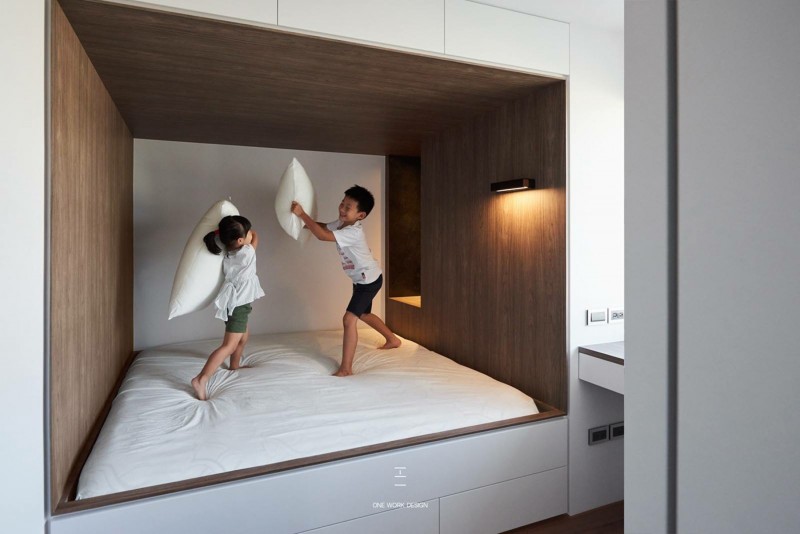 Минималистский интерьер в темных тонах в Тайбэе Минималистский интерьер в темных тонах в Тайбэе