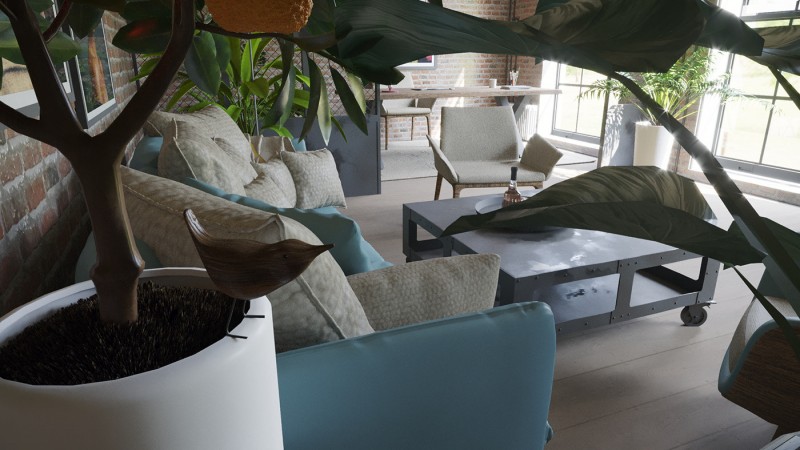 Проект эклектичного лофта