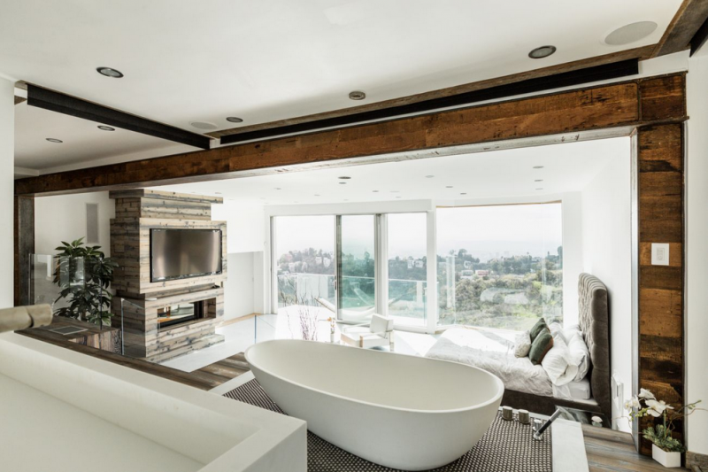 Современная архитектура на Голливудских холмах