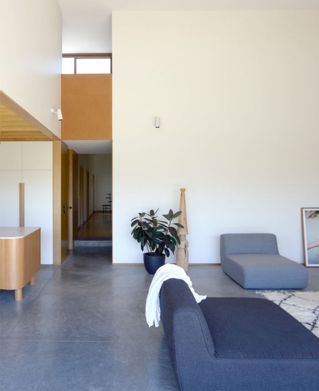 Стильный минималистичный декор дома в Австралии Стильный минималистичный декор дома в Австралии