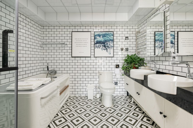 Апартаменты, оформленные в теплых тонах в городе Сиань, Китай