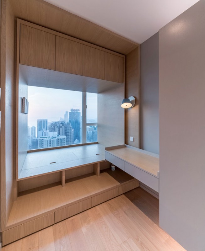 Апартаменты в Гонконге с функциональной мебелью Апартаменты в Гонконге с функциональной мебелью