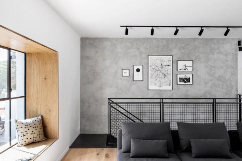 Интерьер дома в индустриальном стиле в Нир-Ам, Израиль Интерьер дома в индустриальном стиле в Нир-Ам, Израиль