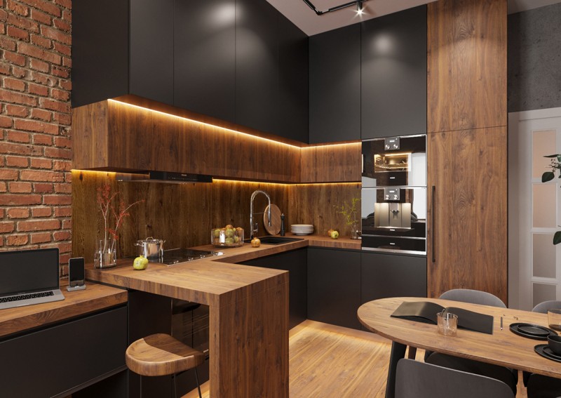 Интерьер небольшой квартиры