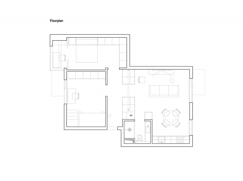 Проект квартиры в Копенгагене