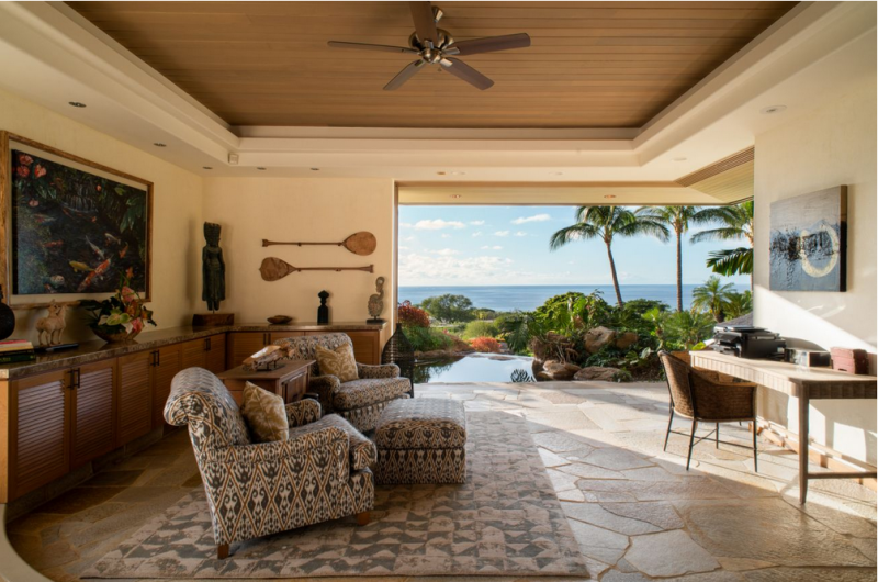 Вилла на курорте Мауна-Кеа на Гавайях Вилла на курорте Мауна-Кеа на Гавайях