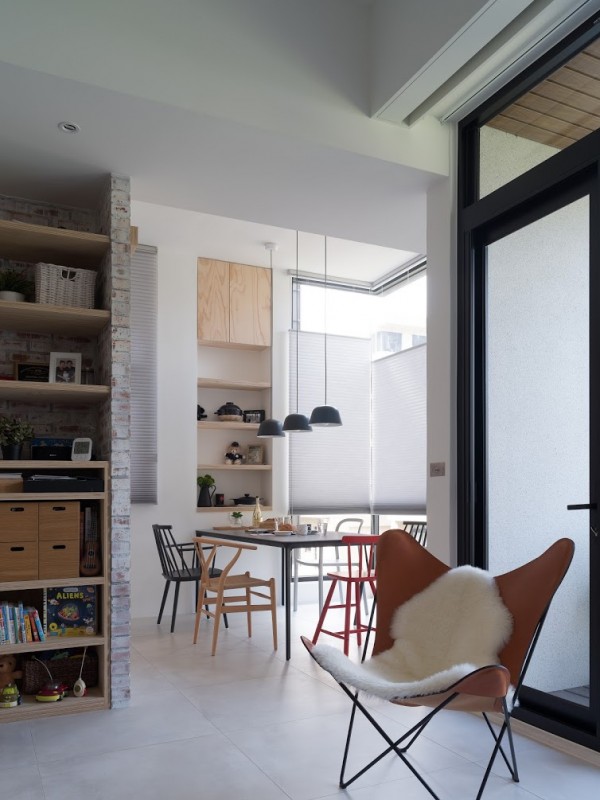 Двухуровневые апартаменты в Тайбэе