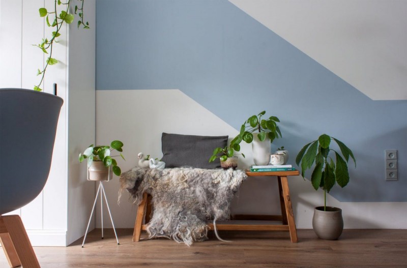 Голландский дом с интересным сочетанием винтажа и современных элементов