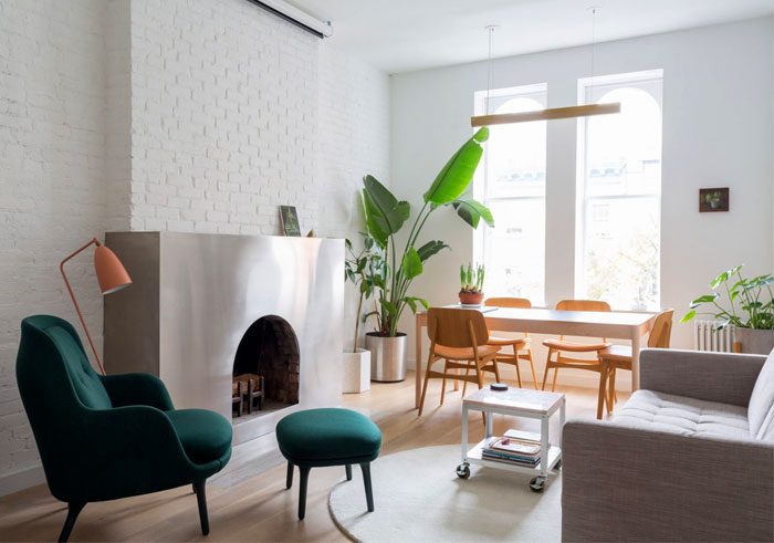 Комфортная и элегантная компактная квартира в Челси, Нью-Йорк