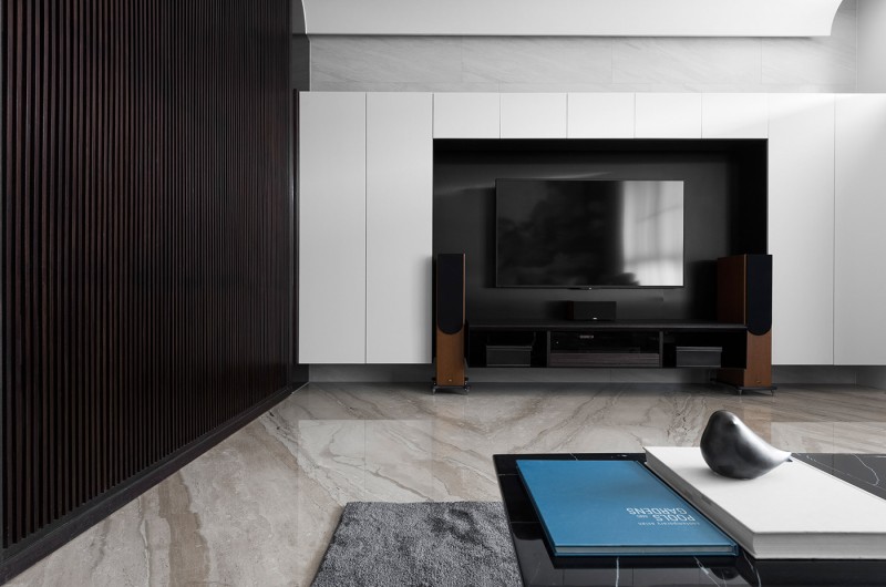 Контрастный интерьер Контрастный интерьер