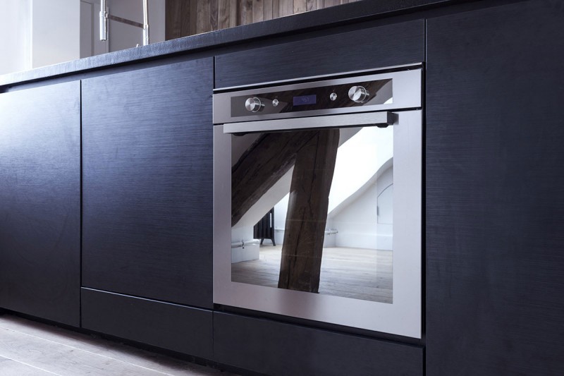 Очаровательная квартира в мансарде с деревянными балками