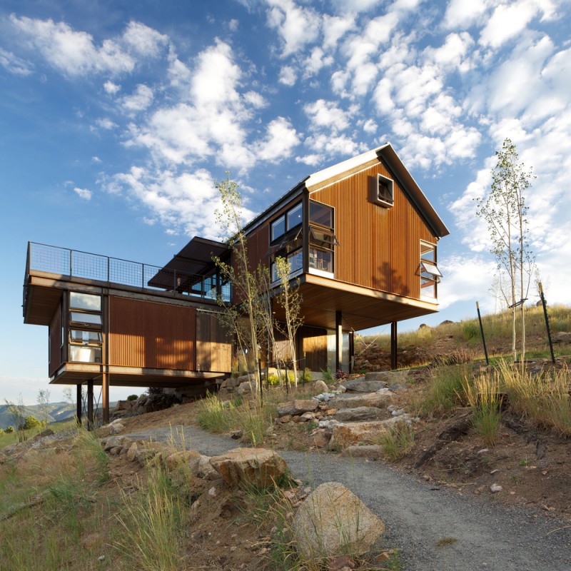 Резиденция Sunshine Canyon House в Колорадо Резиденция Sunshine Canyon House в Колорадо