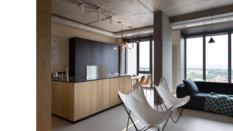 Пентхаус площадью около 200 м2 в Киеве Пентхаус площадью около 200 м2 в Киеве