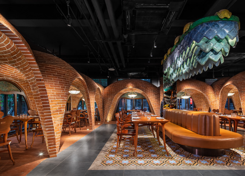 Проект ресторана в Китае