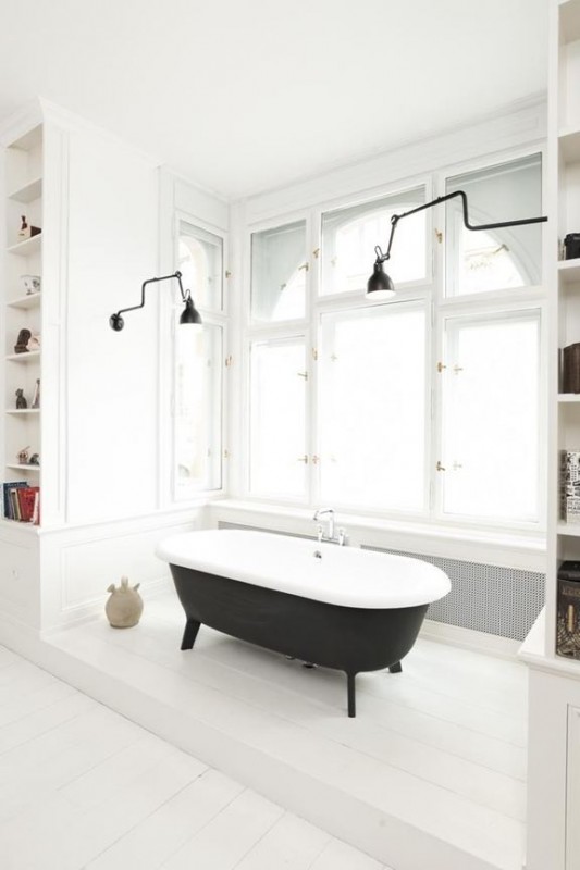 Сочетание модерна и индустриального стиля