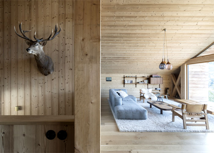 Стильное шале во Французских Альпах