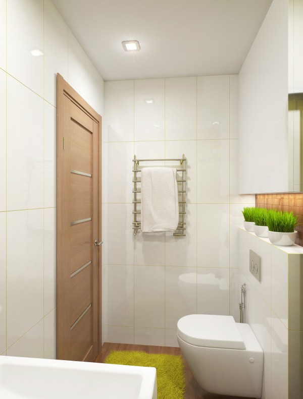 Уютная квартира с мягкими цитрусовыми акцентами