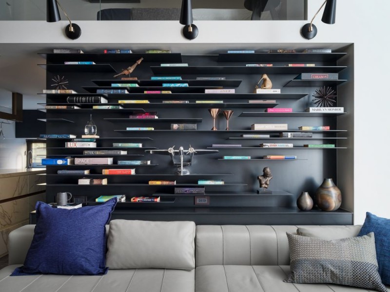 Двухуровневая квартира, расположенная в Нью-Тайбэй на Тайване